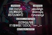 Thebond - Futuristic Display, a Font by Hasbi Creative (Thumbnail 8 of 8)