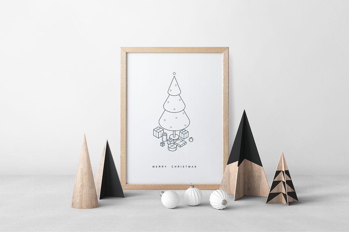LIGHT MINIMAL CHRISTMAS, an Object Graphic by ME_COLLAGE (Photo 13 of 13)