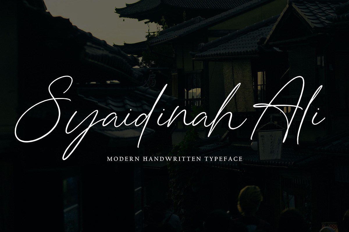 Lombardi Silakahi, a Handwritten Font by pineungtype (Photo 4 of 8)