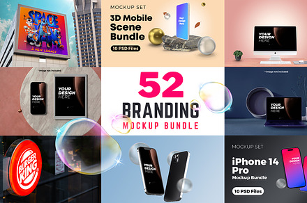 The Ultimate Branding Mockup Bundle
