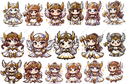 Princess clipart,Princess png,Valkyr, an Object Graphic by DreamerStarCo (Thumbnail 2 of 5)