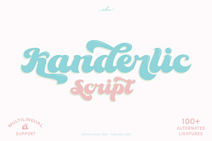 The Kanderlic - Retro Script Font