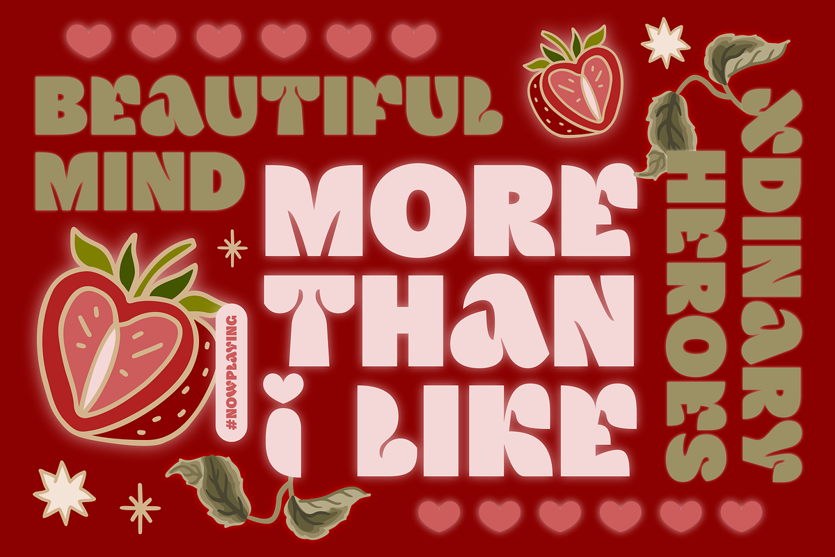 VENTRIKEL - ExtraBold Display Font, a Sans Serif Font by Artflorara (Photo 8 of 19)