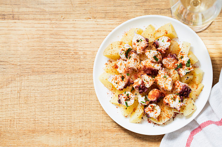 Galician octopus, a Food & Drink Photo by Ivanna