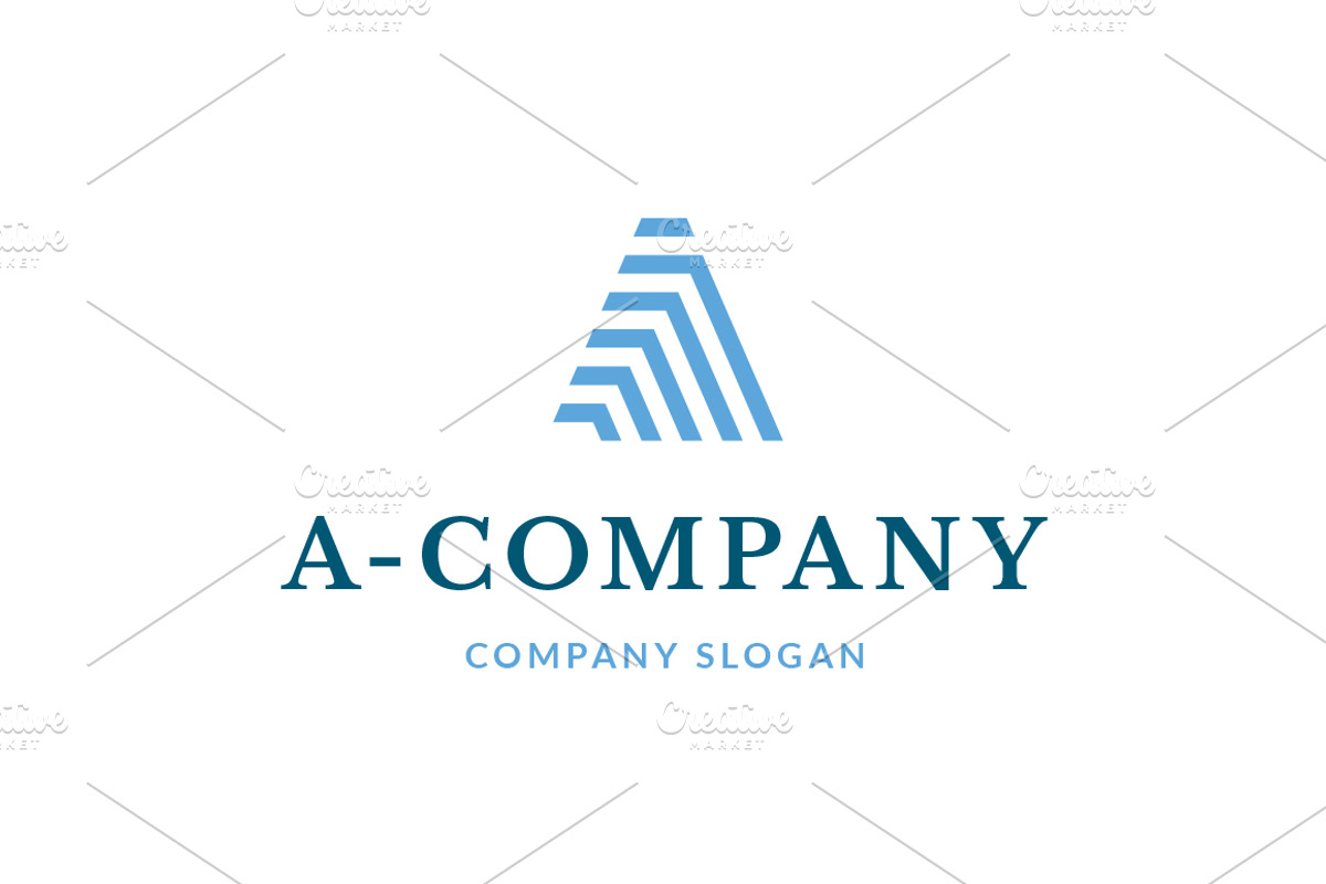 A-Company (Letter A Logo), a Branding & Logo Template by Vepix (Photo 1 of 5)