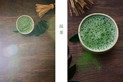 Green tea and Matcha tea, an Object Graphic by Pullia (Thumbnail 5 of 12)