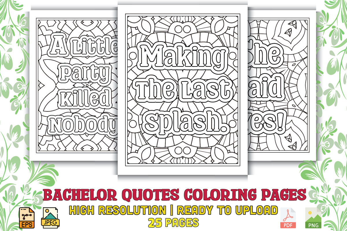 1000 Quotes Coloring Pages, an Object Graphic by protabsorkar11 (Photo 19 of 22)