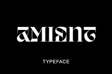 Amient – Modern Display Font