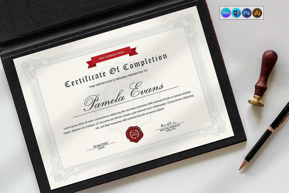 Canva Certificate preview 2