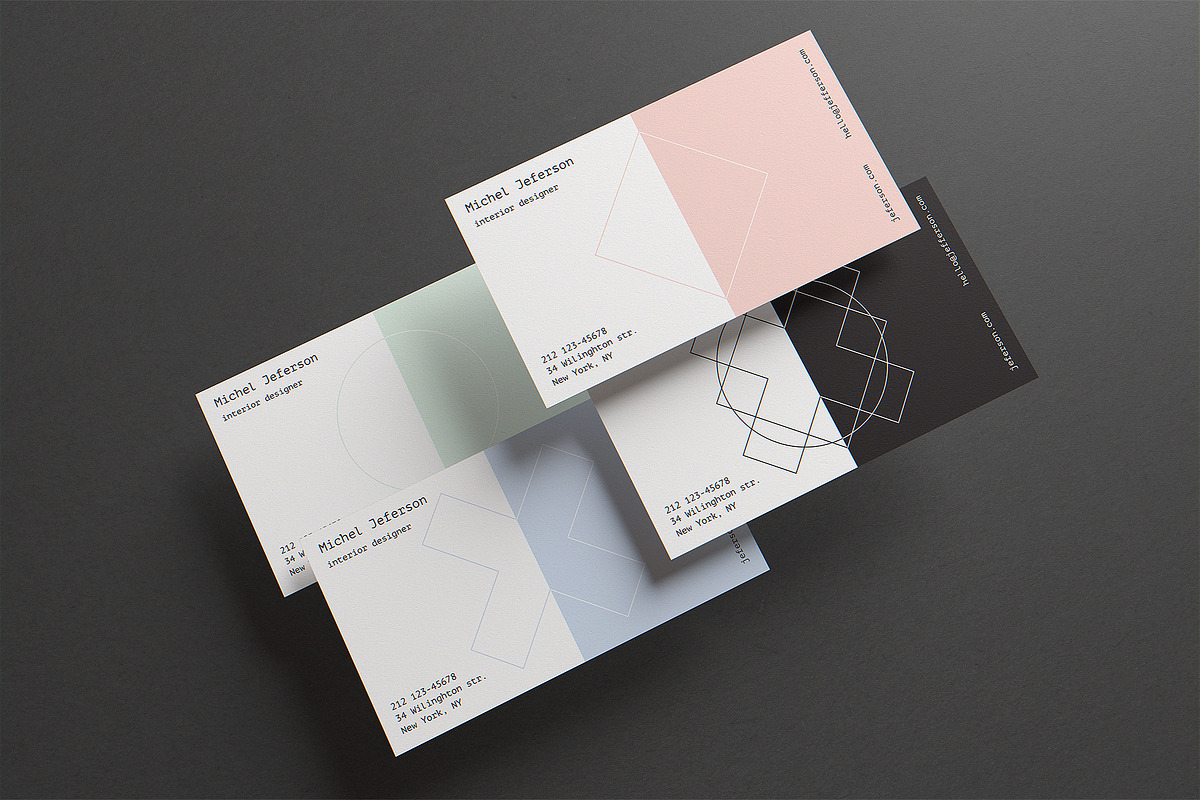 Modern Business Cards Template, a Business Card Template by Rudy-design (Photo 1 of 5)