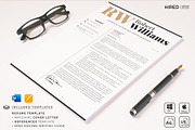 Accountant Sales Resume Cover Letter, a Resume Template by HIRED Design Studio (Thumbnail 8 of 10)