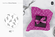 Hand Drawn Flower Patterns, a Pattern Graphic by SL Studio (Thumbnail 3 of 9)