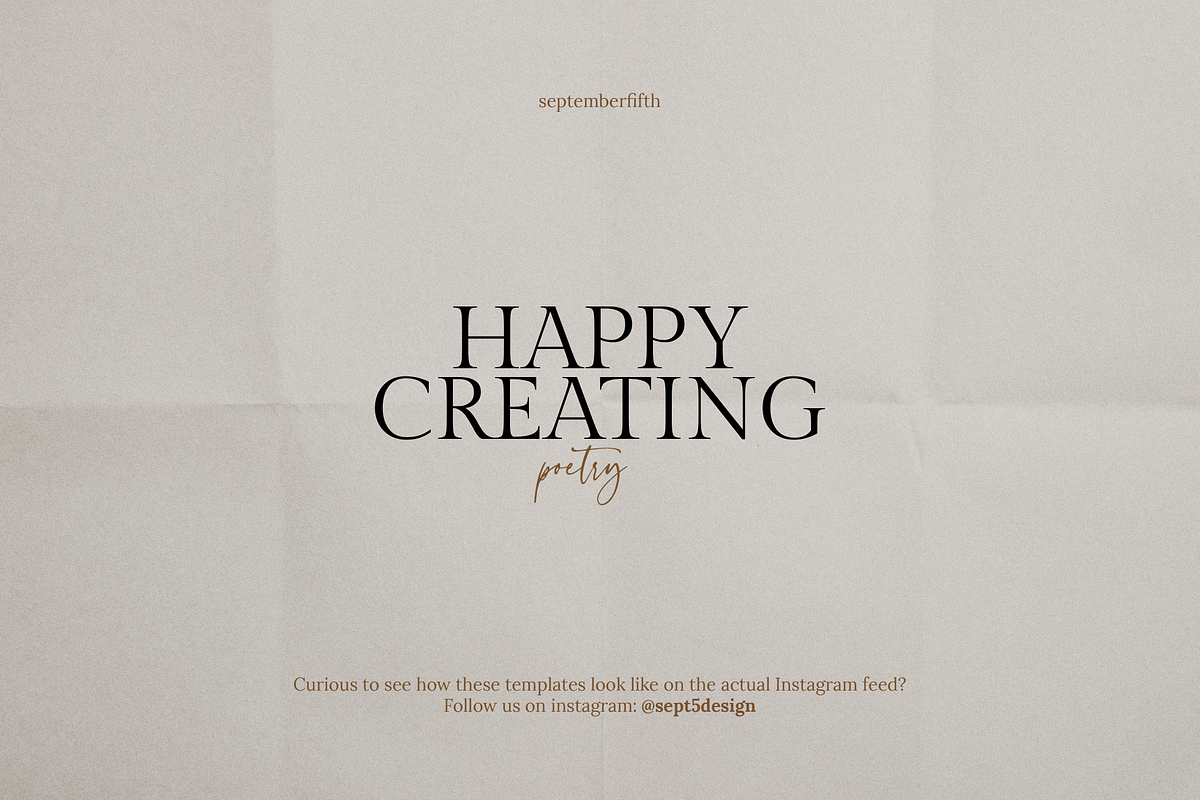 Writers Poets Social Media Templates, a Social Media Template by September 5th (Photo 17 of 17)