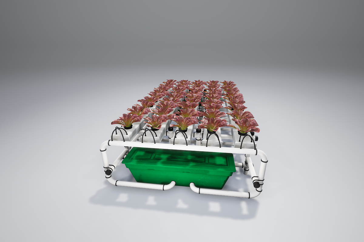 Hydroponics system LG, an Environmental 3D Model by AndrewWhite (Photo 11 of 17)