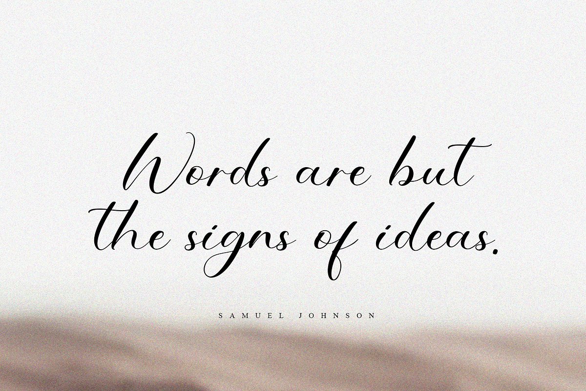 Beloved - Stylish Calligraphy Font, a Script Font by Pen Culture (Photo 3 of 6)
