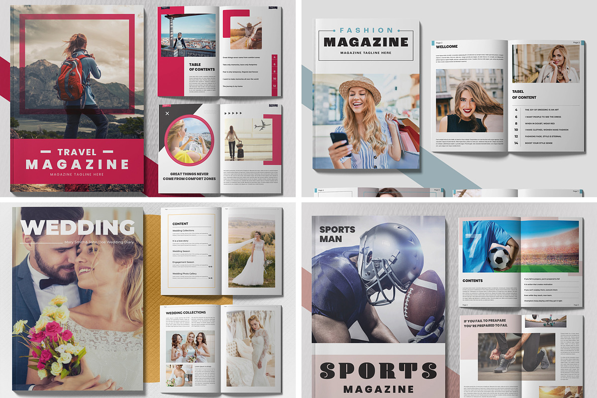 Magazine Template Mega Bundle