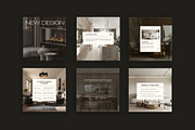 Interior Design Instagram Template I, a Social Media Template by Instprofi | Studio Estimo (Thumbnail 4 of 8)
