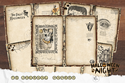 Halloween night Mystery Junk journal, a Decorative Illustration by meribela (Thumbnail 2 of 7)
