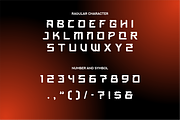 Bareon - Modern Futuristic Display, a Sans Serif Font by Vroz Studio (Thumbnail 2 of 8)