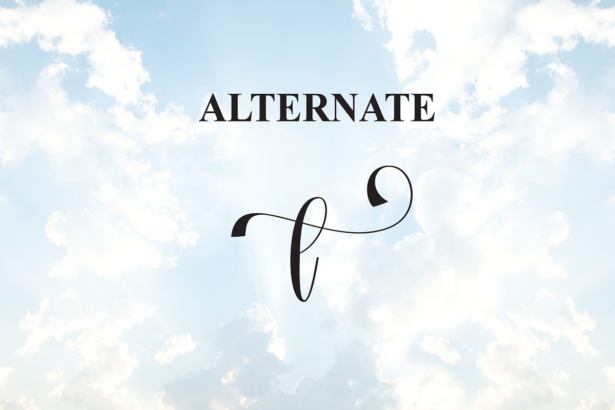 Weather | Script Font, a Handwritten Font by Scratchones (Photo 8 of 9)