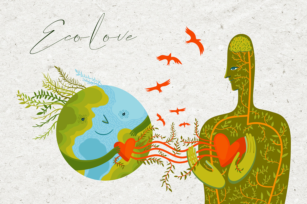 In Eco Love with Earth. Vector set, an Education Illustration by Shusha Guna Art (Photo 4 of 14)