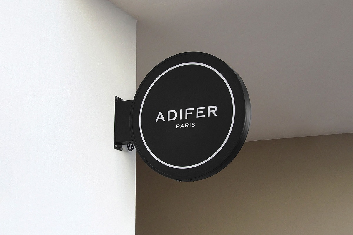 Logo Mockup Modern Sign, an Advertising Mockup by Asylab (Photo 1 of 5)