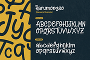 Rarumongso for Kid & Food Brands, a Handwritten Font by ilhamtaro (Thumbnail 6 of 9)