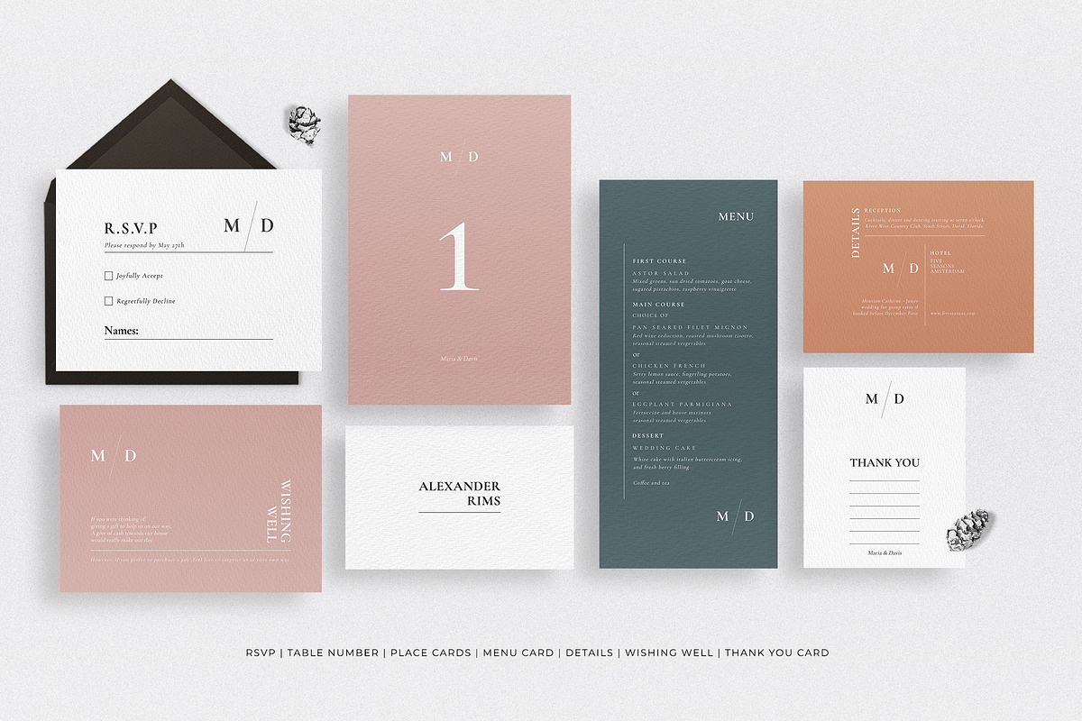 Minimal Invite Wedding Set, an Invitation Template by Azka Creative (Photo 6 of 7)