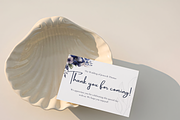 Wedding Template Bundle Indigo Blue, a Stationery Template by MarryMeMoments (Thumbnail 2 of 8)