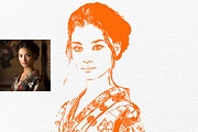 Vector Line & Pencil Sketch FX, an Action Add-On by Studio Retouch (Thumbnail 6 of 14)
