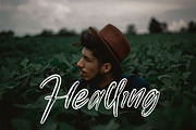 Black Gatte - Brush Font, a Script Font by NTC Graphic (Thumbnail 6 of 9)