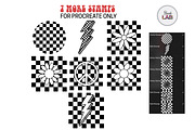 Checkered Procreate Brushes & Stamps, a Brush Add-On by Brush Lab (Thumbnail 6 of 8)