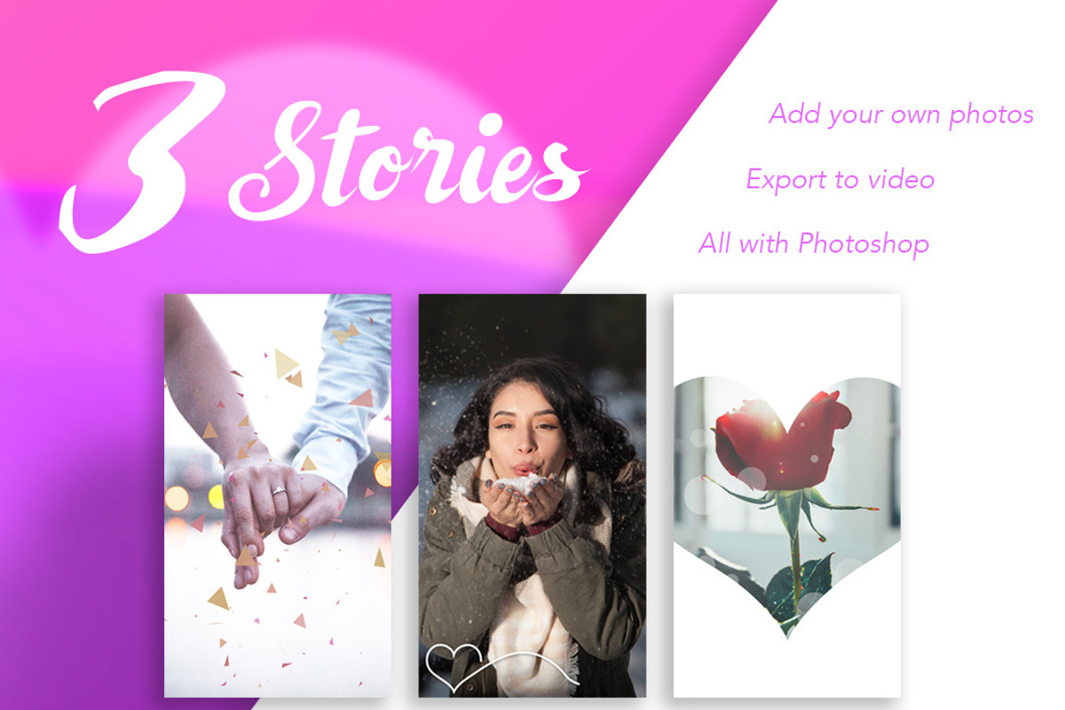 Animated Valentine's Day Insta Pack, a Social Media Template by BranderDesigns (Photo 6 of 16)