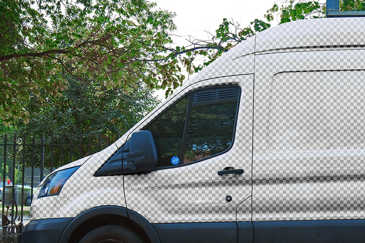 Vehicle Wrap Photoshop Template, an Advertising Mockup by SUH-NY (Photo 5 of 22)