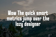 Akuma, a Sans Serif Font by riotama85 (Thumbnail 4 of 5)
