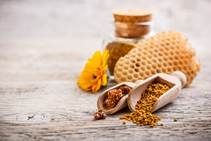 Pollen and propolis featuring alternative, antimicrobial, and apiary, a Food & Drink Photo by Grafvision photography