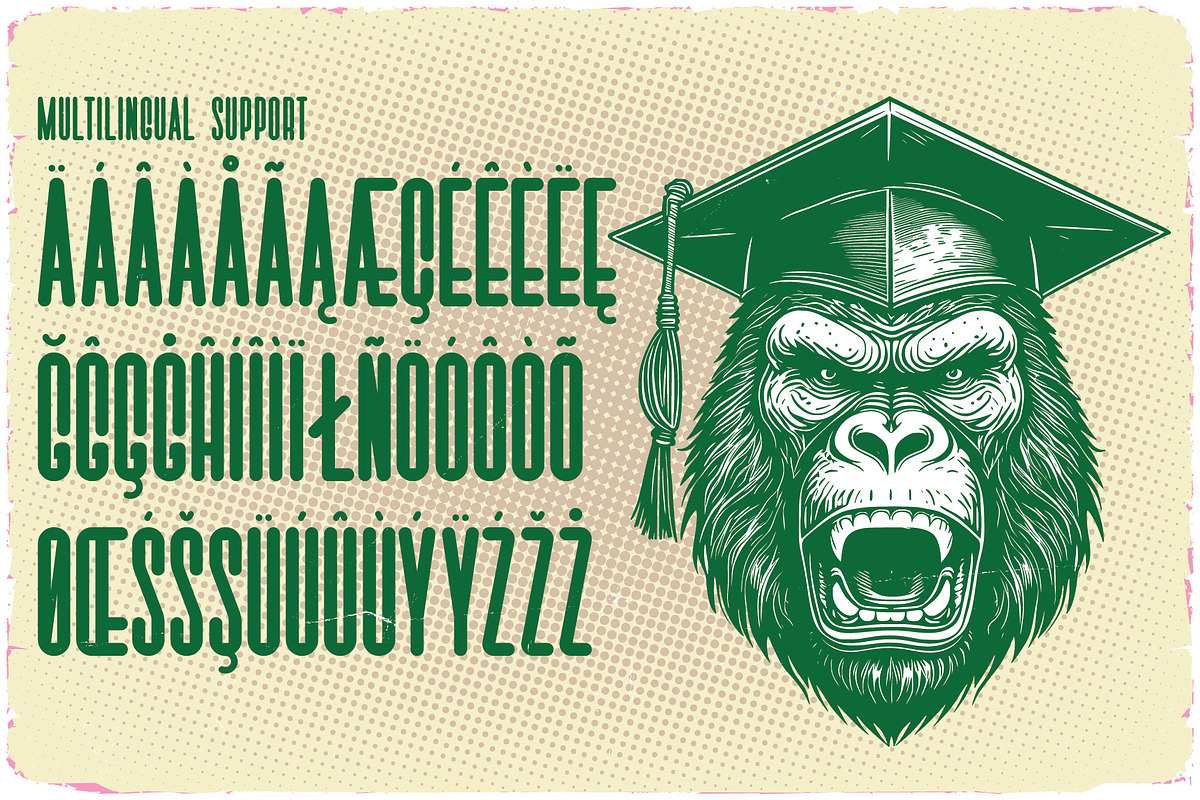 Cool Age Ligature Label Font, a Sans Serif Font by JumboDesign (Photo 5 of 6)