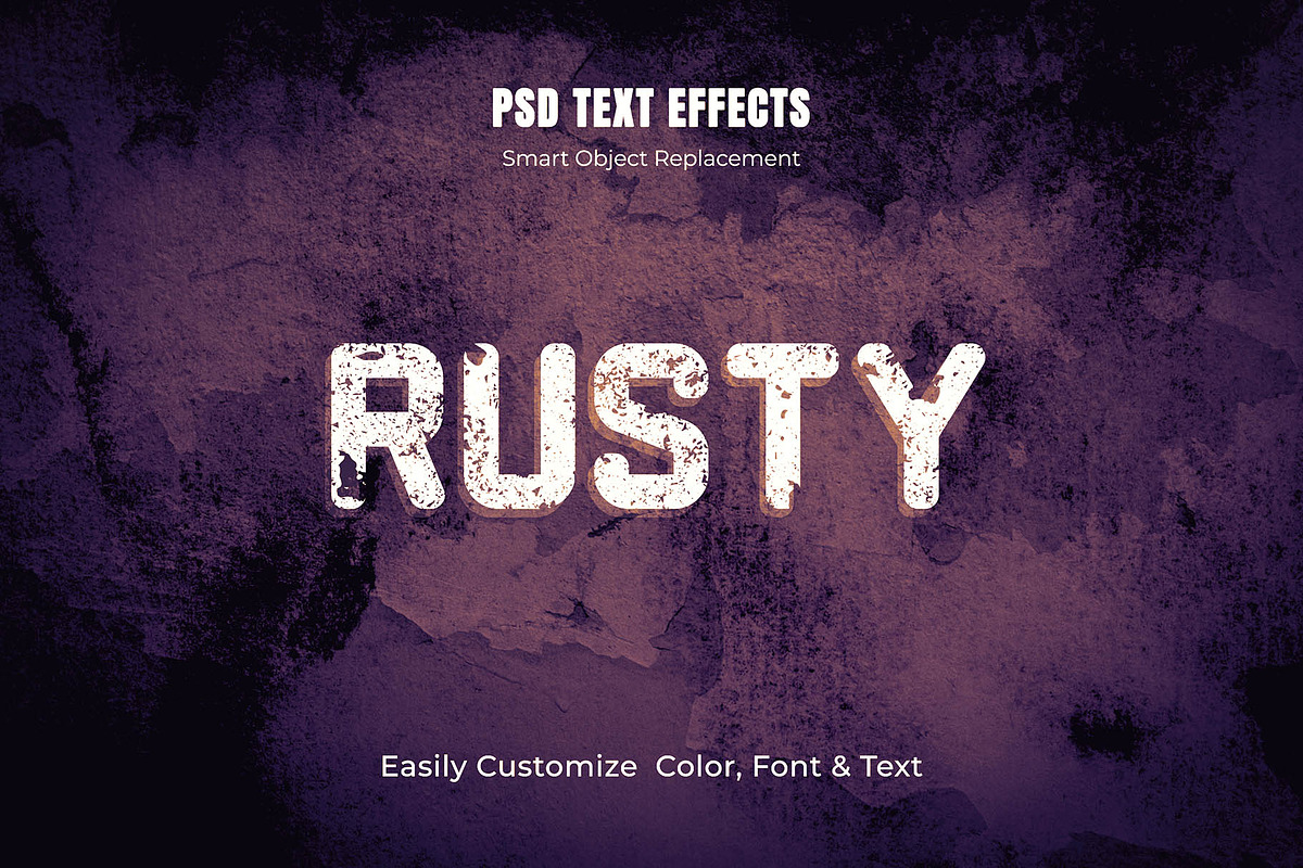 Editable Grunge Text Effect Bundle, a Layer Style Add-On by MRI STUDIO (Photo 16 of 20)