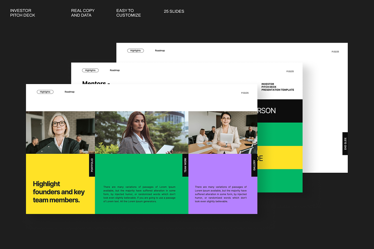 Modern Investor Pitch Deck – Keynote, a Presentation Template by Dirtytemp Studio (Photo 2 of 5)