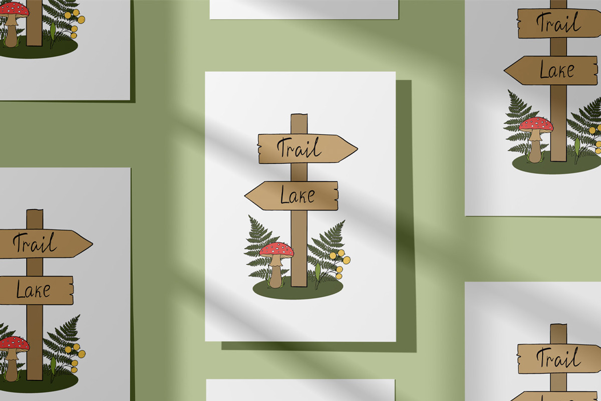 Camping Clipart Set, a Decorative Illustration by Mari_Caliart (Photo 15 of 15)