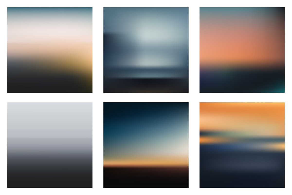 Vector mesh gradient backgrounds, a Background Graphic by VyacheslavKolb (Photo 6 of 7)