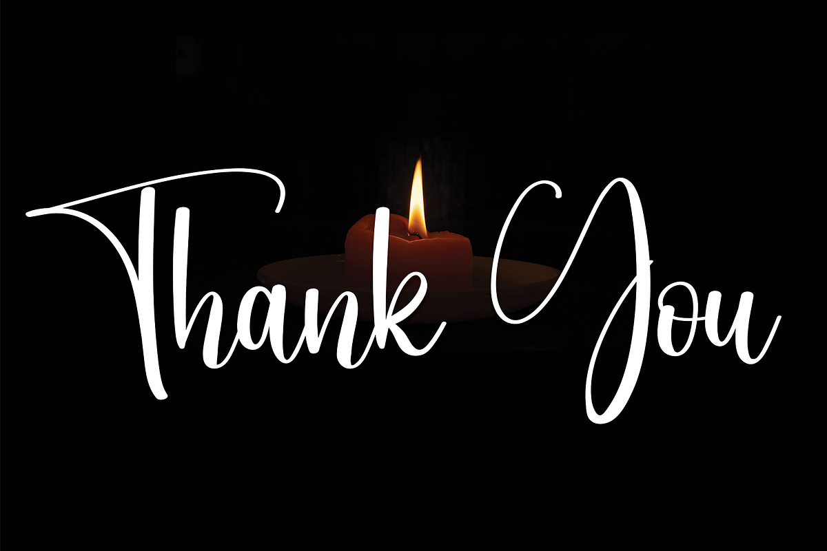 Candle | Script Font, a Script Font by Scratchones (Photo 3 of 7)