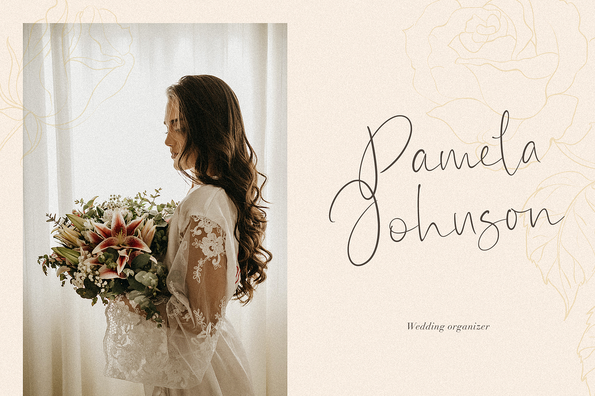 Melgard, a Script Font by Larin Type Co. (Photo 4 of 11)