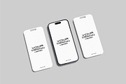 iPhone Screen Mockup, an iPhone Mockup by Graphiculon (Thumbnail 6 of 11)