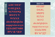 Quay Font Bundle & Bonus Logos, a Slab Serif Font by Design 265 (Thumbnail 7 of 8)
