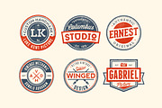 11 Trendy Vintage Badges Volume 3, a Branding & Logo Template by Yusof Mining (Thumbnail 2 of 5)