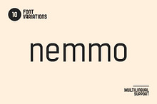 Nemmo Font Family
