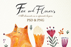 Fabulous Flowers And Animals