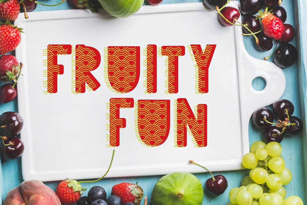 Wildin' - a Layered Font Family, a Font by CraftyLittleNodes (Photo 4 of 9)
