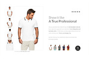 Men Polo Shirt Mockups Set FREE DEMO, a Books & Magazine Mockup by Apparel_Mockups (Thumbnail 8 of 25)